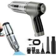 Arify Pro Car Vacuum, Airfy Pro Vac V2, Airfy Pro Car Vacuum, Air Fryer Pro Vacuum Car, Portable Vacuum for Car, Strong, Low Noise, Long Lasting Battery (Gray)